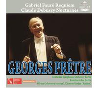 フォーレ:レクイエム、ドビュッシー:夜想曲(合唱付) ジョルジュ・プレートル指揮ベルリン・ドイツ交響楽団