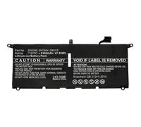 CoreParts Batterie MBXDE-BA0082 lithium-polymère 6300 mAh 47.9 Wh noir pour Dell XPS 13 9370