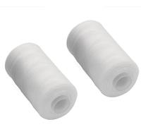 [0,05 EUR/10 m] Kit de fil à coudre 2 pièces [couleur unie] | Kit de couture universel | Fil à coudre polyester | 2 bobines de 500m | Kit de fil à coudre universel - [couleur - blanc] | Kit de fil à c