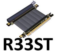 0.05m R33ST Câble d'extension de carte graphique Pcie x16 pci-e 16x, pour châssis Antec CoolMaster Corsair Gigabyte MSI PHANTEKS Deepcool Segotep TT Nipseyteko