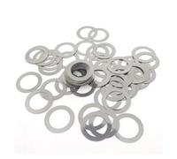 0,1/0,2/0,3/0,5/1 mm M2 M3 M4 à M40 Joint de cale de précision ultra-mince en acier inoxydable 304 Rondelle plate ultra-mince(M15x21xThick 20pcs,Thick 0.5mm)