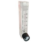 0.1-1/0.3-3/0.5-5/1-10/2-20/2-25LPM Push In Fit 6 OD Tube LZM-8M acrylique panneau réglable rotamètre débitmètre avec Valve(0.1-1LPM)
