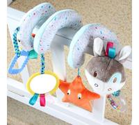 0-1 An 5 Couleurs Bébé Animal Éléphant Lit Suspendu Autour Du Lit, Nouveau-Né Multifonctionnel Puzzle Chevet Hochet Bébé Jouet