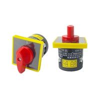 0-1 Isolation On-off Two Position 10A 3kw 380V Onel Level Changeover Rotary Cam Switch HZ5B-10C001/1 Controls switch