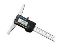 0-150mm 6 "métrique Impérial Numérique Profondeur Vernier Pied À Coulisse Micromètre En Acier Inoxydable Électrique Numérique Jauge De Profondeur Mesures Précision