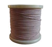 0.1mmX45 brins, fil de Litz d'antenne de mine, fil multibrin tressé d'enveloppe de soie de polyester de multi-brin