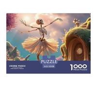 0_2 1000 Pièces Casse-tête Difficile, Dur, Quasi Impossible Puzzle, Jouets Éducatifs Uniques Et Stimulants,Stress Releasing Family Game, Cadeaux d'anniversaire pour La Décoration Intérieure 52x38cm/1