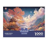 0_2 1000 Pièces Casse-tête Difficile, Dur, Quasi Impossible Puzzle, Jouets Éducatifs Uniques Et Stimulants,Stress Releasing Family Game, Jouets Familiaux Stimulants pour Adultes Et Enfants 52x38cm/10