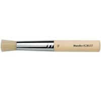 Marabu - Pinceau Robust - brosse blanche ronde pour tamponner - taille n°10