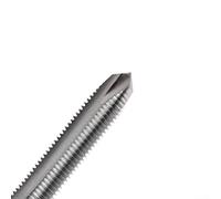 0.209-36 Taraud TPI HSS avec étui, outil de filetage en acier rapide à 3 cannelures pour réparation et nettoyage de tige de soupape, longueur 72 mm avec embout carré de 5 mm