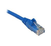 0.25 Mtr Scan Bleu Cat 5e Snagless moulé Patch Lead