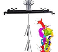 0-2600 Rpm Pneumatic Paint Mixer, IBC Air Agitator, Bracket Mixer with Support Hanger, Horizontal Panel Telescopic Range 65-125cm, Stirring Capacity 1000 Liters, Special for Ton Barrels, for Stirring