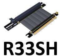 0.27m R33SH Câble d'extension de carte graphique Pcie x16 pci-e 16x, pour châssis Antec CoolMaster Corsair Gigabyte MSI PHANTEKS Deepcool Segotep TT Nipseyteko