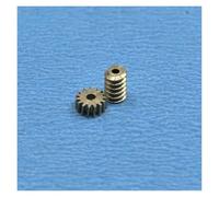 0.2M 15T 0.8mm Shaft Hole Aperture Copper Metal Brass Worm Reduction Gear Set Reduction Modification 1:87 PKNVKZIDK