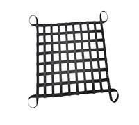 0.3-3.5T Filet De Levage À Élingue - Sangles De Levage De Sécurité en Nylon pour Charges Lourdes, Filets De Levage De Cargaison, pour Gréement, Déplacement, Remorquage(1 X 1M/Mesh 10cm/Load 2t)