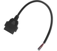 0,3 m/1ft 16 broches OBD2 connecteur d'extension femelle -connexion -Auto -Scanner -diagnostic -câble d'ouverture