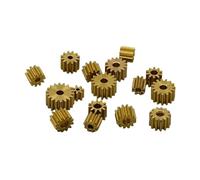 0.3-M Modulus Brass Metal Copper Gear Teeth Toy Car electronic starter Transmission Gear Fit 1mm 1.5mm 2mm Shaft 14T 1.48MM