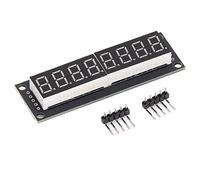 0.36 Inch 8 Bit 7 Segment Green LED Display Module | 74HC595 Driver for Compatible DIY Boards/DIY Clocks/Electronics | 5V Digital Tube with Decimal Point
