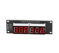 0.36in 6 Digit 7 Segment Digital Tube TM1637 Drive Chip 2 Pins LED Clock Bar Array 5V Red Light Display Board Module optoélectronique numérique Composants électroniques