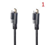 0.3M 1 Paire de câble d'extension USB 3.1 type-c mâle à mâle, 30/60/1m/1.8m/1ft/3ft/6ft, pour recharge de données