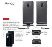 0,3m de câble Micro vers Micro USB OTG, prise coudée, pour ordinateur de vélo de Bosch Kiox, Yamaha, câble de données, câble de charge, USB 2.0, noir