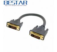 0.3m DVI 24 + 1 double liaison numérique mâle à mâle M/M HDTV câble d'extension de moniteur vidéo 30 CM 1FT