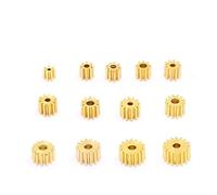 0.4 Modulus Teeth Brass Metal Copper Gear Toy Car Transmission Fit 1mm 1.5mm 2mm shaft 12T 2.28MM HOLE ICXLPMC