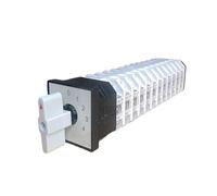 0-4 Positions LW12-16/12 Cam Switch Changeover Rotary Selector 12 Poles Knots 48 Terminals 16A Power Control NWPNLXEA