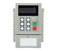 0,45 kW 220 V entrée unique trois moteurs de sortie 6 x 101 x 163 mm 0,45 kW 220 V cet onduleur permet des connexions polyvalentes, cet onduleur offre une régulation précise de la vitesse