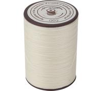 0,45 mm Couture du cuir Câble de cire 160 m/rouleau Travail manuel Fil à tricoter (riz blanc)