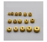 0.4M Modulus Copper Gear 13T 1.98MM HOLE Teeth Metal Pinion Transmission Gear For 1mm 1.5mm 2mm Shaft electronic starter PKNVKZIDK