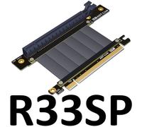 0.4m R33SP Câble d'extension de carte graphique Pcie x16 pci-e 16x, pour châssis Antec CoolMaster Corsair Gigabyte MSI PHANTEKS Deepcool Segotep TT Nipseyteko