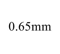 0.4mm 0.45mm 0.5mm 0.55mm 0.6mm 0.65mm fil d'aluminium émaillé Al aimant magnétique bobine enroulement câble transformateur de moteur(0.65mm,500gram roll)