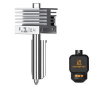 0,4mm Upgradé P2S/X2D/H2 Series Quick Swap Têtes d'impression Hotend | Buse Acier Trempé Extrudeur Tout Métal avec Manchon Silicone Compatible with Bambu Lab X2D P2S H2D H2S H2C Imprimante 3D