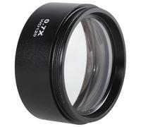 0,5/0,7 Barlow Lentille en verre Microscope Caméra industrielle en alliage d'aluminium Barlow Objectif électronique