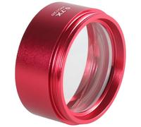 0,5/0,7 Barlow Lentille en verre Microscope Caméra industrielle en alliage d'aluminium Barlow Objectif électronique