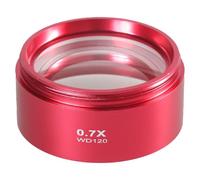 0 5/0 7 Microscope Camera Lens Aluminium Alliage Barlow Objectif Industriel Microscope Barlow Glass Advanced Coating Technology