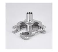 0.5" Tri Clamp x 16mm Pipe OD Stainless 2 PCS SS304 Weld Ferrules + 1 PC SS304 Clamp + 1 PC Silicon Gasket