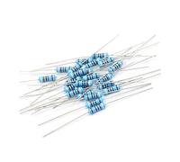 0.5 watt Metal film resistance assortment kit, 1/2W resistor 1% 30 value set of resistors 0.1 ohm -750 ohm 1R 10R 100R 3.9R 39R NWPNLXEA