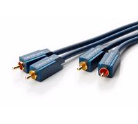 0,50M Clicktronic Casual Cinch Câble Stéréo 0,5M