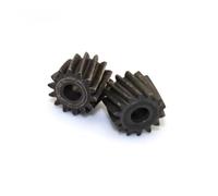 0.5M 14Teeth Carbon steel helical Helical Gear carbon steel hard Metal Helical Gear 3MM hole Shaft Transmission