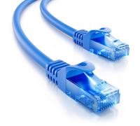 0.5m CAT.6 Gigabit Ethernet LAN Network Cable RJ45 CAT6 Cable Compatible with CAT.5 CAT.5e CAT.6a Cat.7-Blue