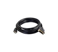 0.5m HDMI to DVI Adapter Cable - DVI-D Digital Video Cable - Câble adaptateur - liaison simple - DVI-D mâle pour HDMI mâle - 50 cm - double blindage