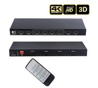 0.5m Matrix séparateur de commutateur Compatible HDMI 4x4, 4 entrées 4 sorties, pour Xbox, PS3, PS4, Sony, moniteur de projecteur, 2.0 Nipseyteko