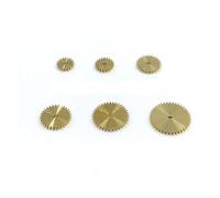 0.5M Modulus Teeth Copper Brass Gear Metal Transmission Pinion Gear Fit 2mm electronic starter Shaft Hole 1.98_26T