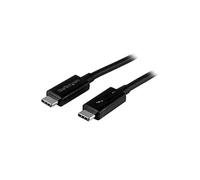 StarTech.com Câble Thunderbolt 3 (40 Gb/s) USB-C de 50 cm - Compatible Thunderbolt, USB et DisplayPort - M/M