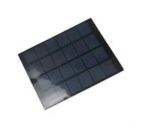 0 5W 6V Chargeur de panneau solaire extérieur, conversion d'énergie efficace pour une charge rapide pendant les aventures (1 pièce)