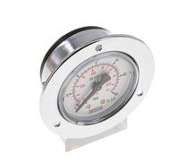 0..60 Bar (0..870 psi) Manomètre encastrable Acier/laiton 50 mm Classe 2.5 (panneau avant)