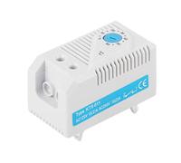 0-60℃ Thermostat Mécanique Réglable Thermostat Mécanique Electrique Compact Commutateur de Contrôleur de Température(Blue Button)