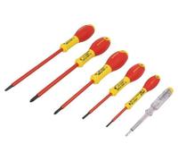 0-65-443 Set : Tournevis Nombre : 6 Set contient : Testeur de tension STANLEY